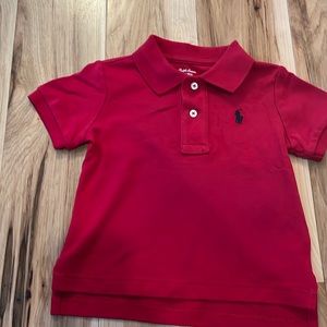 Red Ralph Lauren Polo